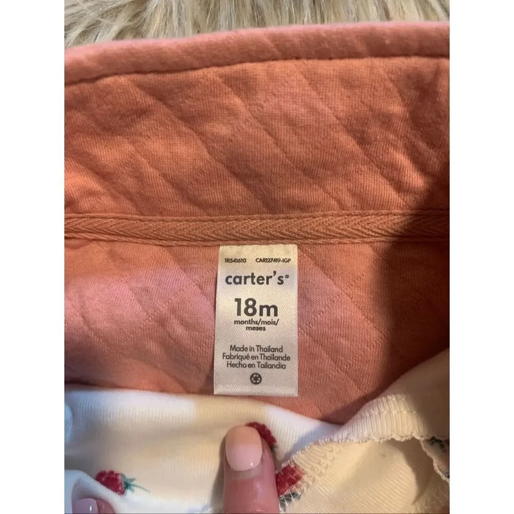 NWT Carter’s Baby Quilted Little Vest Set 18M